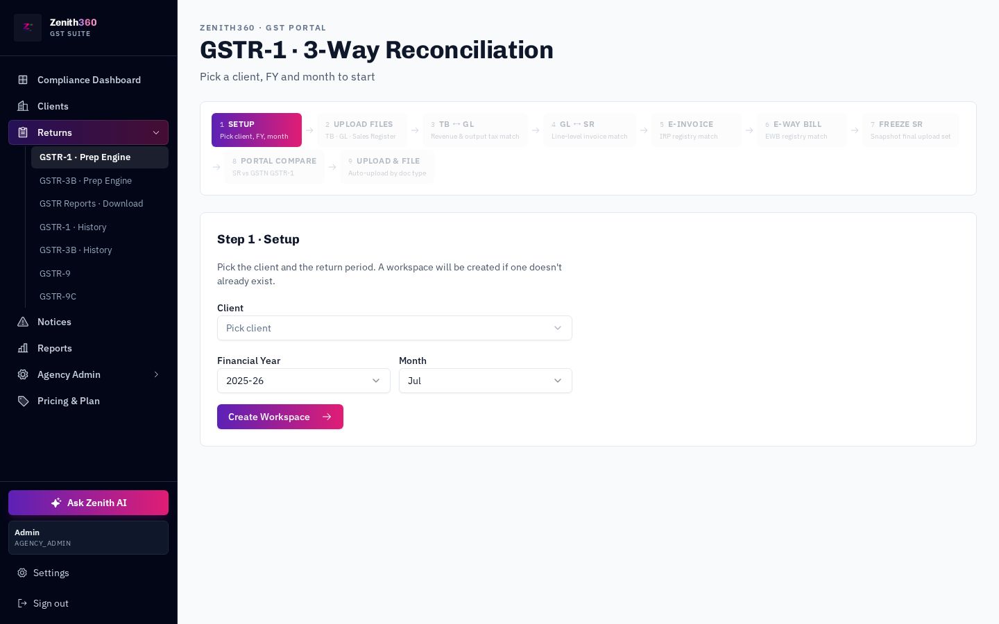 GSTR-1 · Guided Flow