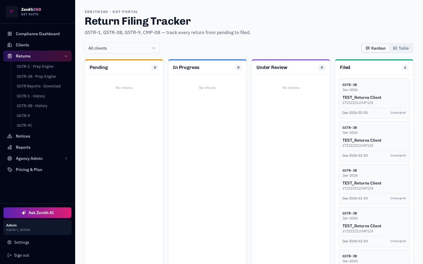 Returns Tracker preview